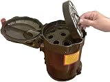 Akitas 800W Bagless Cylinder Vacuum Cleaner with 2 in 1 German Head view 6
