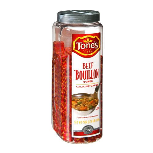 Tone's Beef Bouillon Cubes 25 oz. Grocery & Gourmet Food