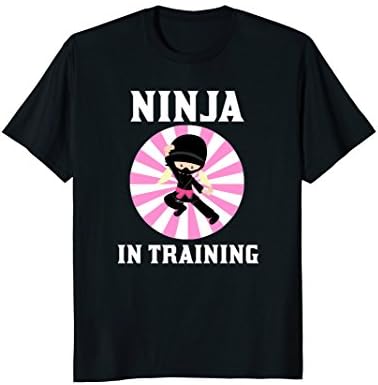 Ninja In Training T Shirt For Ninja Girls