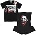 The Walking Dead- Beware I Bite (Reversible) T-Shirt,Black,X-Large