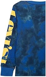 Levi's Boys' Long Sleeve Batwing T-Shirt, Web Blue, 6