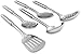 Stainless Steel 5 Pieces Cooking Spoon Set - By Utopia Kitchen