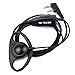 Retevis 2 Pin Earpiece Headset Mic PTT D Shape Walkie Talkie Earpiece for Baofeng BF-888S UV-5R UV-82 Retevis H-777 RT21 RT22 2 Way Radios (1 Pack) primary