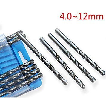 Generic one piece 90 : 24 sizes 4-13mm M2 High Speed Steel Grinding Twist Drill Bits HSS Stainless Steel Straight Shank Drill Bits Wood Drilling