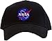 Nasa - Meatball Insignia Embroidered Baseball Cap - Black