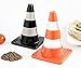 Traffic Cone Salt & Pepper Shakers Set. High Quality Kitchen Accessory. Salt and Pepper Shakers Perfectly Designed As Kitchen Gadgets