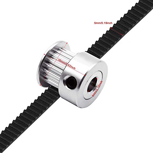 4 Timing+Pulley+Meters+MendelMax+Printer