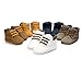 R&V 0-18M Infant Baby Boy Girl Faux Suede Sneakers Toddler Warm Short Boots 10 Colors