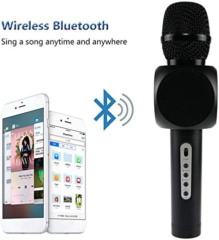 Aingol Wireless Bluetooth Karaoke Microphone, Portable Handheld Mic Speaker Machine Easter Gift for iPhone/Android/PC