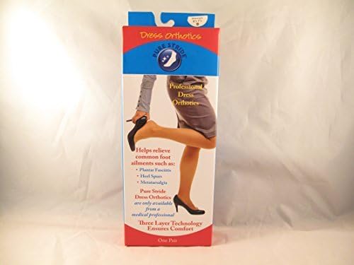 Pure Stride Professional Dress Orthotic Arch Supports Insoles (6.5-7.5) by Pure Stride