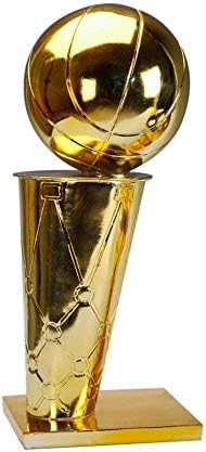 NBA Champions Trophy,O'brien Cup Golden Replica Resin Plating Trophy Contest Custom Gifts Fan Supplies Souvenirs, Large, Medium and Small,S