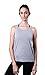 Queenie Ke Women's Yoga Shirts Sports Tops Super Soft Open Back Tank Size M Color Light Grey
