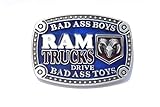 DODGE RAM Belt Buckle Bad Ass Boys Drive Bad Ass Trucks gift
