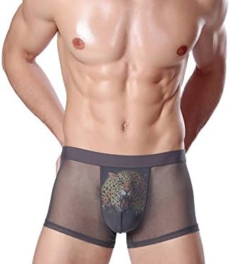 Trians Ytranaw Mens Underwear 3D taste hollow Low Rise Trunks