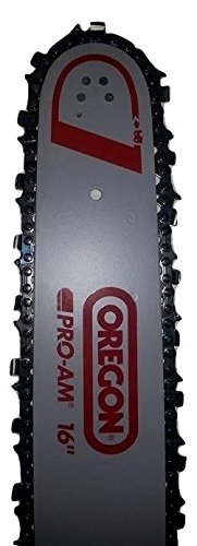 Oregon 16" Bar and Chain Combo Kit for Small Stihl Chainsaws .325" Pitch .063 Gauge Mount Including 3/16" Jaguar Round File 3 Piece Bundle