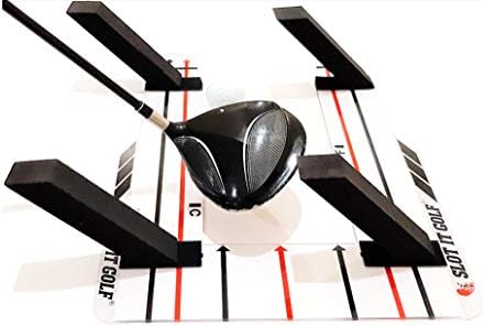 Slot It Golf Driver, Woods & Irons Swing Trainer (Patented Driver Design). Groove a Better Swing Path. Use Black Poles for Driver & Red Poles for Irons. Slot It Golf Swing Training Aid
