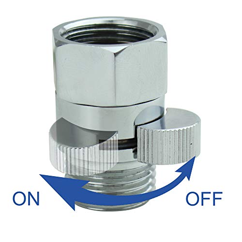 image for PIH Shower Volume Control Valve, Shut-Off One Piece Copper Brass Made,