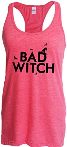 NIB Hallowen Party Costume Bad Witch Match w Good Witch Womens Tops Next Level Racerback Tank Top
