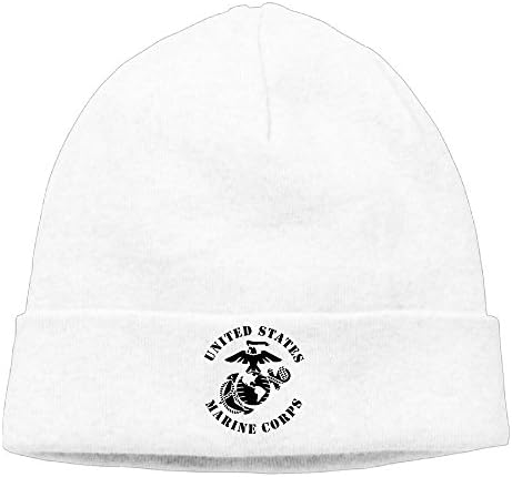 GHRTYUN United States Marine Corps Eagle Globe Unisex Individuality Hipster Beanie Cap&amp;Hip-Hop Cap&amp;Set Head Cap&amp;Skull Cap&amp;toboggan Cap