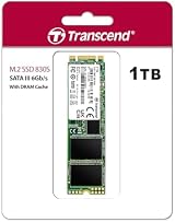 Transcend MTS830S 1TB M.2 2280 SSD SATA III 560MB/s Read DRAM Cache Ultrabook view 2