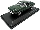 Yat Ming Scale 1:43 - 1968 Ford Mustang GT Fastback Bullitt Steve McQueen