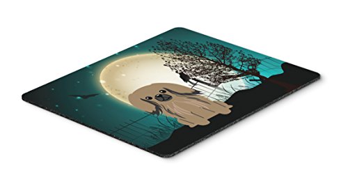 Caroline's Treasures BB2292MP Halloween Scary Pekingese Tan Mouse Pad, Hot Pad…