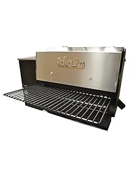 34" x 12" powdercoat Front Pellet parrilla estante