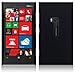 Nokia Lumia 920 Hybrid Rubberized Back Cover Case (Black)
