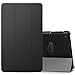 MoKo Case for All-New Amazon Fire HD 8 Tablet (7th/8th Generation, 2017/2018 Release) -Lightweight Slim Shell Stand Cover with Frosted Back for Fire HD 8, Black (with Auto Wake/Sleep) primary