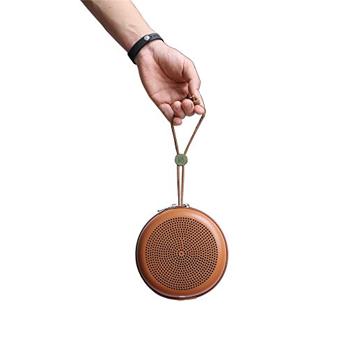 Esimen Hard Case for BeoPlay A1 B&O Play by Bang & OLUFSEN Bluetooth Speaker Carry Bag Protective Box (Brown for BeoPlay A1) - Thumbnail 5