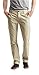 Aeropostale Men's Solid Slim-Straight Flat-Front Chinos