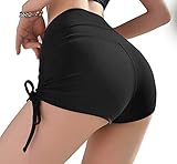 Kipro Running Workout Shorts for Women Sport Yoga Shorts with Side Drawstring