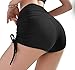 Kipro Womens Running Shorts Stretch Athletic Sport Workout Short Pants Booty Sexy Yoga Shorts with Side Drawstring
