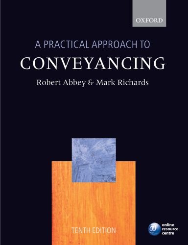 Download A Practical Approach to Conveyancing Download A Practical Approach to Conveyancing