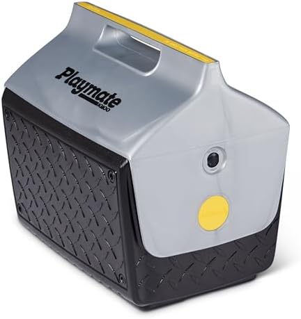 Playmate The Boss, Frigorifero all’Aperto, Nero e Argento, 13.2 L
