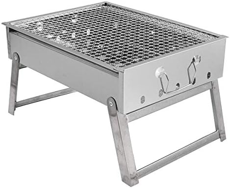 CANTROL BBQ Grill Portable Charcoal Barbecue Folding Lightweight Barbeque Grills Tools for Outdoor Indoor Garden…