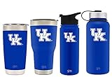 Simple Modern 18oz Summit Water Bottle - Kentucky Wildcats Vacuum Insulated 18/8 Stainless Steel Travel Mug - Kentucky