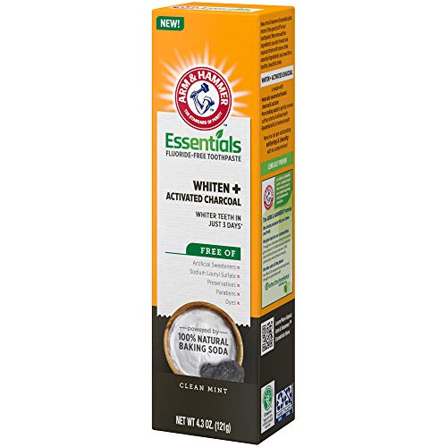 ARM & HAMMER Essentials FluorideFree Toothpaste Whiten + Activated