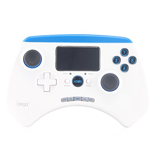 Crony Pg 9028 Touch Pad Wireless Bluetooth 3.0 Game Controller Gamepad Joystick for Iphone 5s 5c 5 4s 4 3gs Ipad 5 4 3 Ipad Mini 1 2 Samsung Galaxy S5 S4 S3 S2 Note 3 2 1 Sony Xperia Z2 Z1 Z HTC One M7 M8 Lg Google Nexus and Other Smartphones and Tablects Pc with Android IOS System Ipega(pg9028-white)