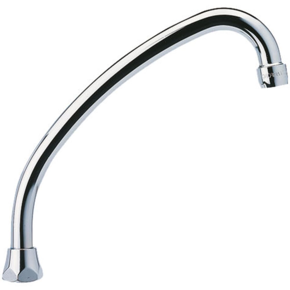 Schläfer 400811 | Replacement Swivel Universal Kitchen Faucet Nozzle High for Bathroom and Kitchen Sink Group, 3/4 Ring Nut (diam24,9mm) x 20 cm, Compatible with Neoperl Aerator