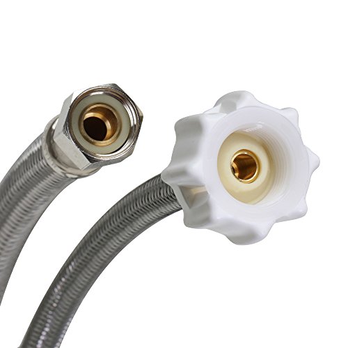 3 Fluidmaster+B1T12CS+Connector+Braided+Stainless