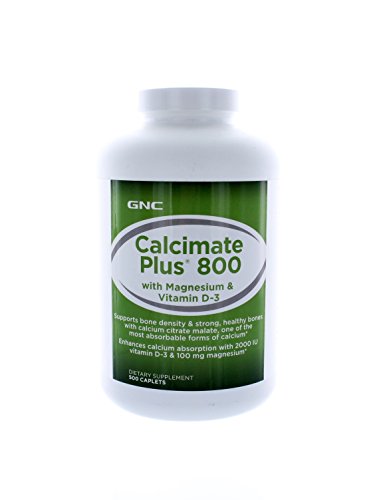 GNC Calcimate Plus 800, 500Caplets