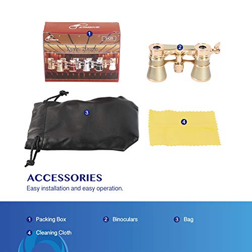 6 Aomekie+Binoculars+Theater+Glasses+Binocular+Concert%25EF%25BC%2588Gold%25EF%25BC%2589