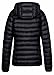 Wantdo Women's Packable Down Jacket Lightweight Puffer Jacket Hooded Winter Coat