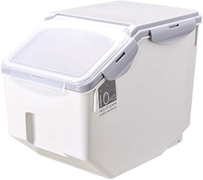 Amazon.de: LoKauf 10kg Kunststoff Reis Aufbewahrungsbehälter Getreide