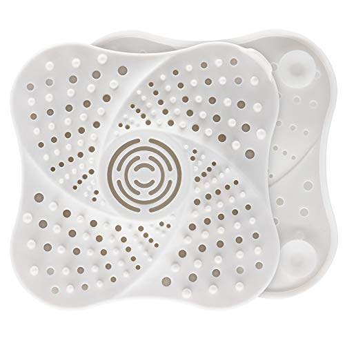 Drain Hair Catcher, NOTSEK Shower Drain Hair Catcher Bathtub Kitchen Sink Stopper Shower Drain Hair Trap Hair Drain Catcher (WHITE) - Thumbnail 7
