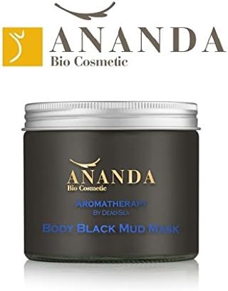 ANANDA Bio-Cosmetic 100% Organic Aromatherapy by Dead Sea - Body Black Mud Mask