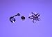 LED Light up Flower Belly Button Navel Ring
