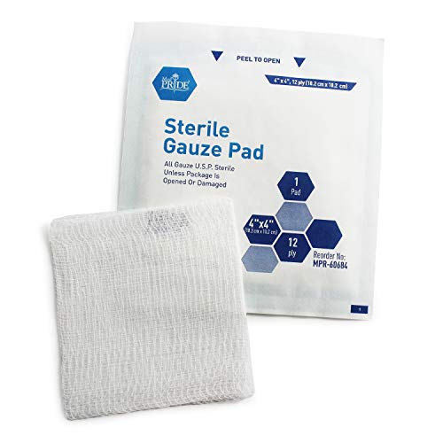 3 Medpride+Dressing+Individually+Absorbent+Sponge+Pads