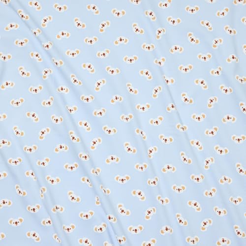 Amazon Essentials Unisex Babies\' Swaddle Blankets, Pack of 3, Navy/Stripe/Koala, One Size